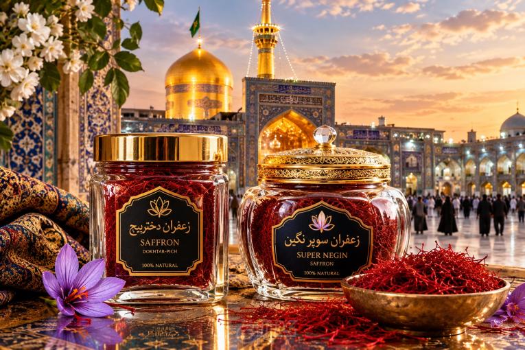 تأمین زعفران برای بستنی سازی و آب میوه فروشی ها